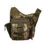 Large Waist Saddle Bag with Zipper Closure SLR Camera Bag with Pattern Decoration for Outdoor Photography Shoulder Crossbody