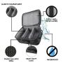 Large Odor-Proof Travel Bags Activated Carbon Lined Smell-Proof Stash Case for Tobacco Special Purpose Bags & Cases