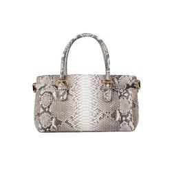 Customized Finest Quality Luxury Genuine Real Snake Skin Leather Women Female Underarm Shoulder Bag Handbag For Women