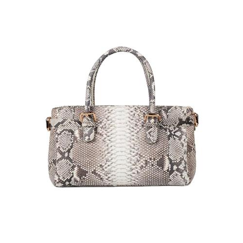Customized Finest Quality Luxury Genuine Real Snake Skin Leather Women Female Underarm Shoulder Bag Handbag For Women