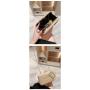 Trendy ladies party red rhinestone clutch bag purses women's dress velvet clutch bag evening bags chain dinner clutch handbags
