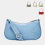 New Arrival Crocodile Embossed Fashion Womens Underarm Bags Quality Metal Chain Luxury Vegan Fashion Ladies Shoulder Bags