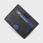 Ultra-slim genuine leather mini card holder slim pu leather card case rfid leather card cover