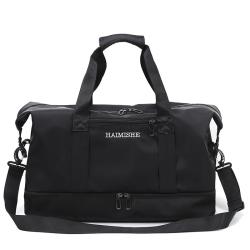 Lightweight Tote Shoulder Weekender Overnight Bag Gym Sports Travel Duffel Bag with Shoes Compartment