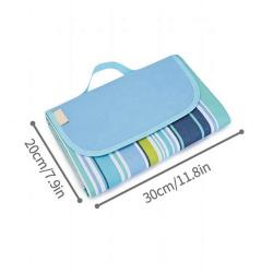 Portable Beach Mat Waterproof Pocket-sized Camping Picnic Blanket Convenient Packable Mat Outdoor Activities
