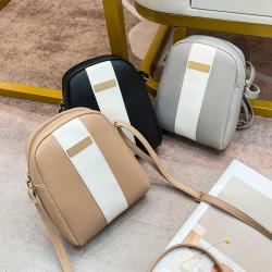New mobile phone bag 2024 New Japanese and Korean style sling shoulder bag for women pu leather wholesale women's crossbody bag