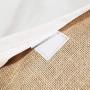 Jute Tote Bags with Canvas Front Pocket Reusable Natural Burlap Bags for Gifts Weddings Shopping