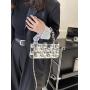 New design ladies shoulder bag mobile phone acrylic evening bags with chain decoration wedding woman bags