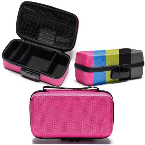 Hard Eva Activated Carbon Lined Locking Zipper Odor-proof Smoking Accessories Safe Container