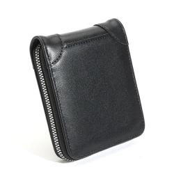 HR588 New Man's Wallet PU Leather Short Solid Color Card Holder Bag Business Man Small Simple Lightweight Coin Wallet Purse