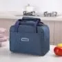 Gelory Portable Lunch Bag Thermal Insulated Lunch Box Tote Cooler Handbag Bento Pouch Dinner Container School Food Storage Bags