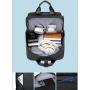 New Arrivals 15.6" Customizable Logo Notebook Backpack 600D Polyester Material Spacious Storage for Outdoor Travel from China