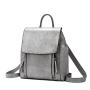 Popular backpack genuine leather shoulder bags for women's backpacks handbag ladies casual shoulder leather bags wholesale