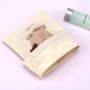 Eco-friendly Natural Cotton Drawstring Key Chain Scraper Packaging Pouch Custom Logo Organic Dust Gift Muslin Bag