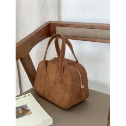 2024 Factory Wholesale Advanced Handbag suede simple dinner bag Retro Style Square Hand bag for girls
