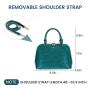 LOVEVOOK Fashion Shiny Patent Leather Handbags Crossbody Shoulder Bags Satchel Purses Top Handle Stylish Wedding Bags for Women