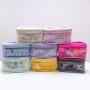 Wholesale Portable Handle Waterproof Transparent Open Top Makeup Cosmetic Organizer Clear Toiletry Bags Large Travel Bag
