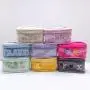 Wholesale Portable Handle Waterproof Transparent Open Top Makeup Cosmetic Organizer Clear Toiletry Bags Large Travel Bag