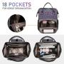 LOVEVOOK 2022 new 15.6inch laptop backpacks fashion business work luminous geometric school bags women travel backpack with USB