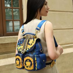 popular printing material handbags for ladies luxury large capacity female designer backpack for women quality shoulder bag