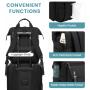 LOVEVOOK New Style Multi-function Smart Backpack For School Travel Daypack Business Work Laptop Teenager Backpack With USB Port