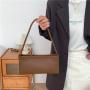 wholesale handbags Fashion plain design PU leather shoulder bag for women Simple South Korean style hand bags ladies luxury