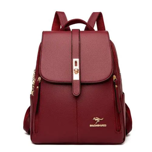 2024 new simple fashion ladies women's backpack large capacity school bag outdoor travel backpacks shoulder bag for women