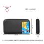 Custom Carteras Rfid Men Genuine Leather Long Card Wallet Anti Rfid Blocking Card Holder For Man