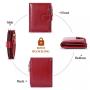 ZF205 Women Short Wallet Women Purse PU Leather Zipper Hasp Coin Purse Designer Wallet Card Holder Folding Card Bag