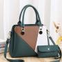 Fashion Off New Women's Bag 2023 Trend Advanced Texture Contrast Women's Handbag Large Capacity Child Mother Single Shoulder Bag