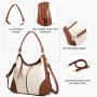 LOVEVOOK OEM 2024 New Style Fashion Designer handbags for Women Stylish shopping Hand bags Leather Hobo Bag Ladies Shoulder Bags