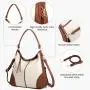 LOVEVOOK OEM 2024 New Style Fashion Designer handbags for Women Stylish shopping Hand bags Leather Hobo Bag Ladies Shoulder Bags