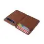 Custom oil wax leather magic card wallet magic trick wallet for men and women