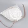 High Quality White Cotton Dust Bag For Skincare Products Custom Logo Drawstring Cosmetic Makeup Muslin Pouch