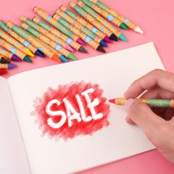 Children's Crayon 8 or 12 or 24 Color Creative Cartoon Elementary School Painting Set Kindergarten Prize Gift Wholesale