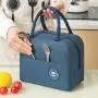 KBW563 Customised Hot Lunch Bag Workers with Lunch Box Fashion Handbag Aluminium Foil Thickened Thermal Bag