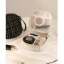 Fashion Custom Mini Tweed Cosmetic Bag Makeup Case Travel Portable Makeup Storage Bag