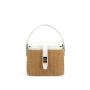 Hot selling 2024 Wholesale Summer Nature Beach Handbags Woven Straw Shoulder Bucket Bag for Women Girls