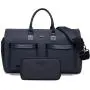 BSCI Factory Custom 45L Foldable Luggage Carrier Duffle Bag Roll Up Travel Garment Duffel Suit Bag includes Toiletry Bag
