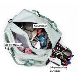 LX052 Horizontal Version Cover Simple Shoulder Crossbody Sport Bag Custom Outdoor Waterproof Men Duffel Luggage Travel Bag