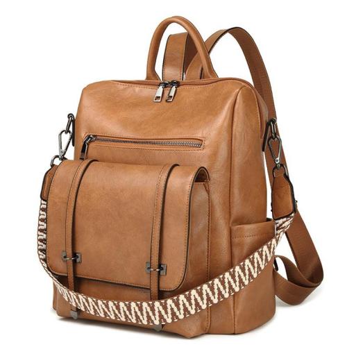 XL339 Fashion Students Casual Anti Water Women's Crossbody Bag Ladies Backpack New Senior PU leather dual-purpose Shoulder Bag