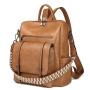 XL339 Fashion Students Casual Anti Water Women's Crossbody Bag Ladies Backpack New Senior PU leather dual-purpose Shoulder Bag
