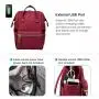 LOVEVOOK wholesale small purse Lightweight daily use bags with USB ladies causal office school mini laptop backpacks for women