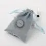 Custom Logo Printed Gift Velvet Pouch for Jewelry Packing  Luxury Drawstring Velvet Dust Bag