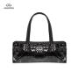 Sequins Single Bottle Insulated Wine Tote Wine Carrier Bag Portable Protective Wine Cooler for Travel Picnic Beach