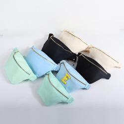 US Warehouse Stock Wholesale Waterproof Everywhere Bags Ladies Sport Park Nylon Fanny Pack Custom Waist Bag Men Fanny Packs