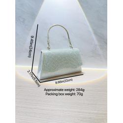 New design women clutch bags rhinestone dinner dress evening bag clutch purse with metal handle dinner handbags for women