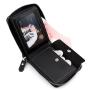 ZR941 Men's Short Wallet Retro Pu Wallet Horizontal Square ID Card Holder Purse Casual Business Coin Wallet Father's Day Gift