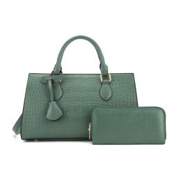 2024 Custom Crocodile Leather Tote Bag Handbag For Women Luxury With Ladies Purse