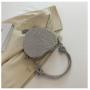 New Advanced Diamond Love Mini Chain Underarm Bag Fashionable Handheld Crossbody Bag